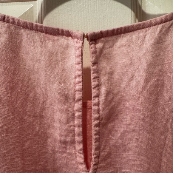 Lilly Pulitzer Jocelyn Short Sleeve Tiered Linen Mini Dress Sz. XS - Picture 9 of 13